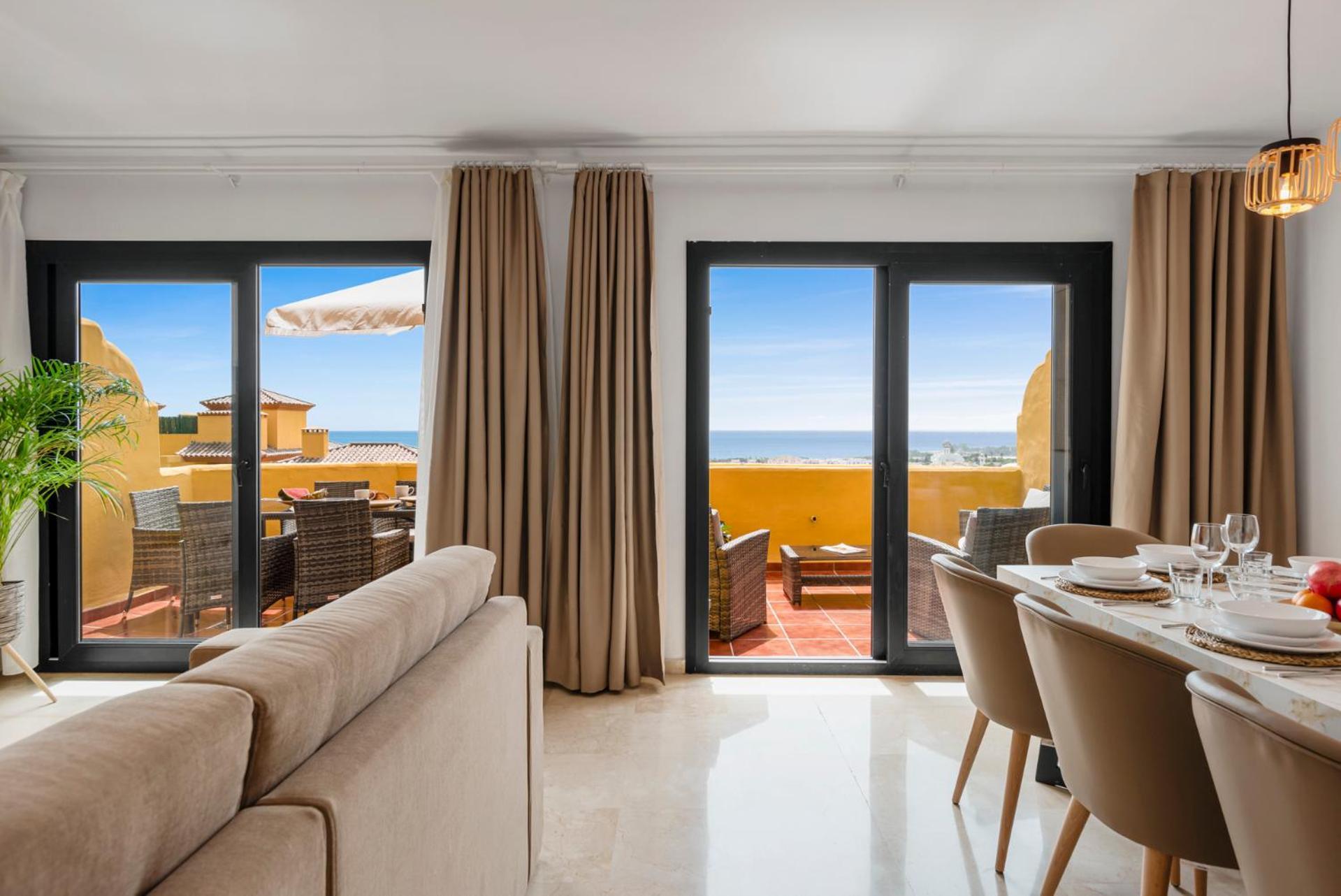 Sky And Sea Estepona Penthouse Eksteriør bilde